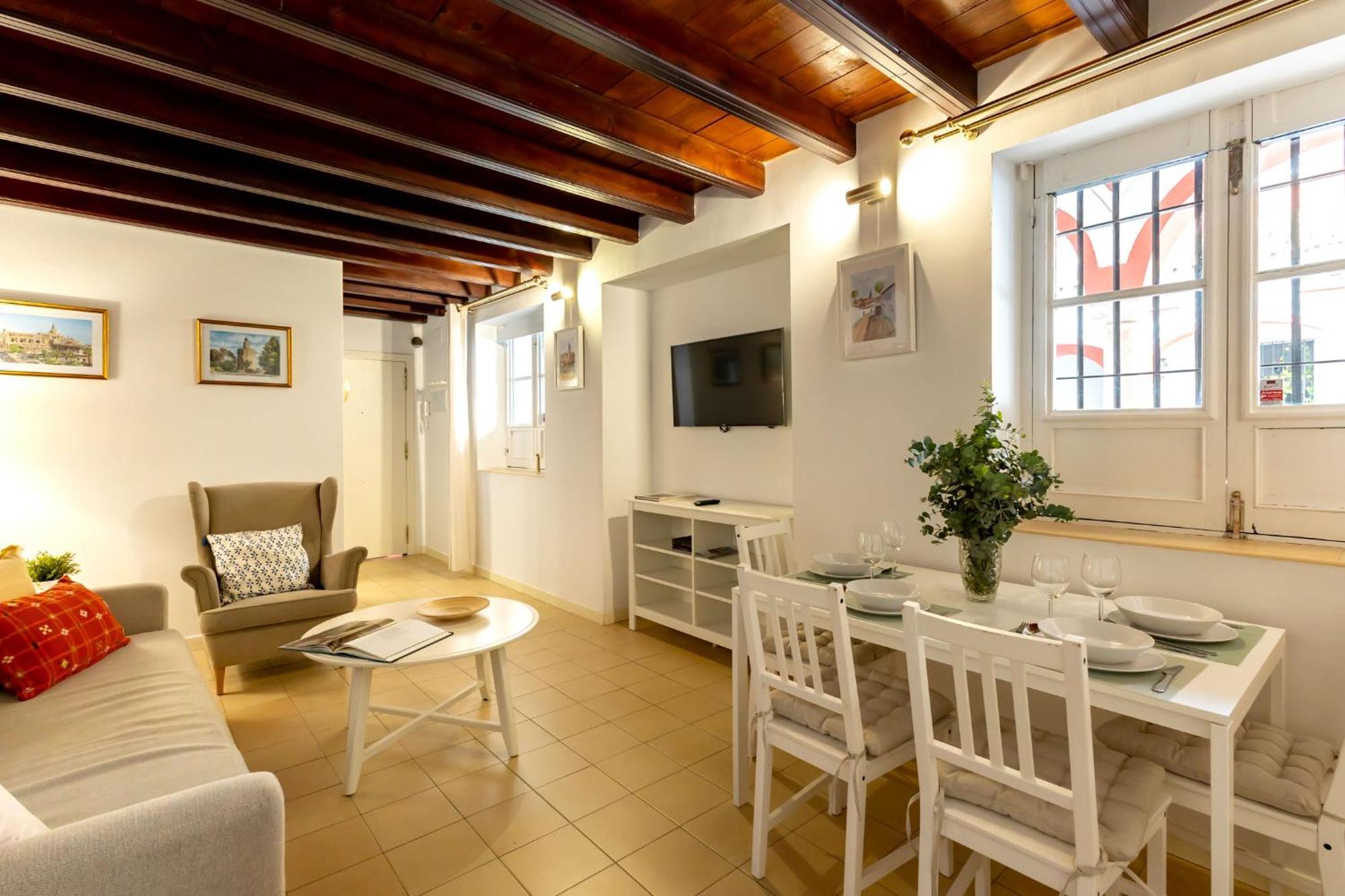 Charming 2 Bedroom Apartment At Plaza El Salvador By Ocityzen Sevilla Kültér fotó